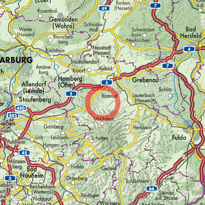 Landkarte Windhausen
