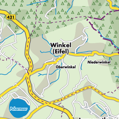 Übersichtsplan Winkel (Eifel)
