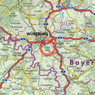 Landkarte Winterhausen