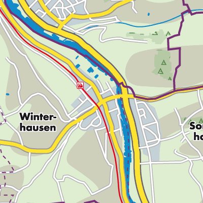 Übersichtsplan Winterhausen