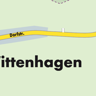 Stadtplan Wittenhagen
