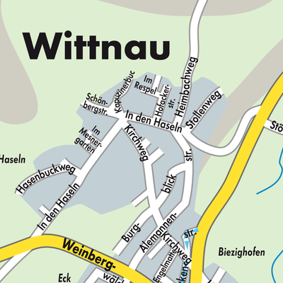 Stadtplan Wittnau
