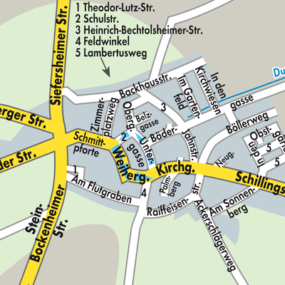 Stadtplan Wonsheim