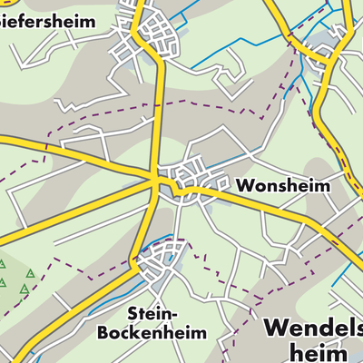 Übersichtsplan Wonsheim