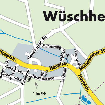 Stadtplan Wüschheim