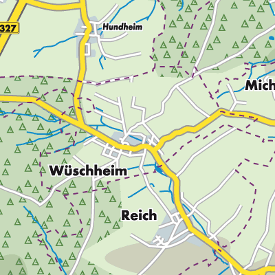 Übersichtsplan Wüschheim