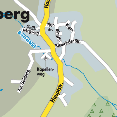 Stadtplan Zachenberg