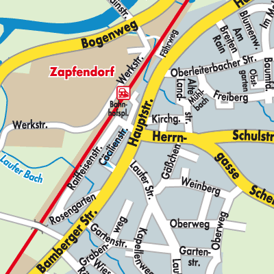 Stadtplan Zapfendorf