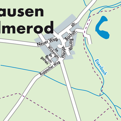 Stadtplan Zehnhausen bei Wallmerod