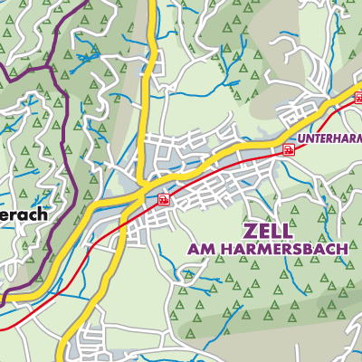 Übersichtsplan Zell am Harmersbach