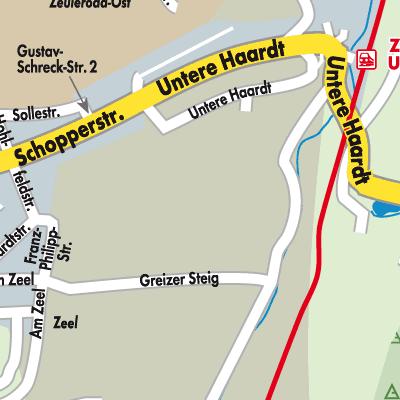 Stadtplan Zeulenroda-Triebes