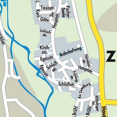 Stadtplan Ziertheim