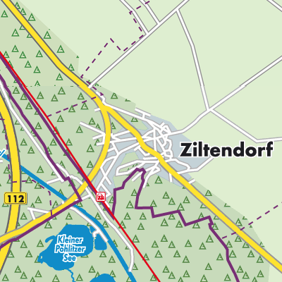 Übersichtsplan Ziltendorf