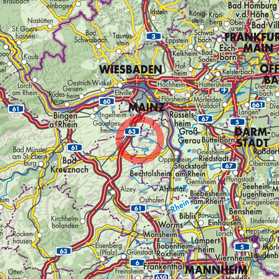 Landkarte Zornheim