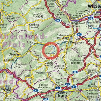 Landkarte Abtweiler