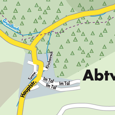 Stadtplan Abtweiler