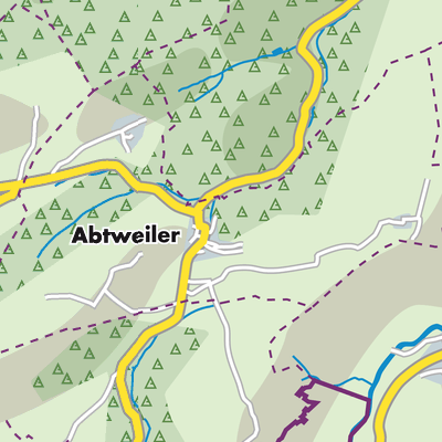 Übersichtsplan Abtweiler