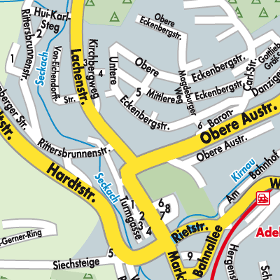 Stadtplan Adelsheim