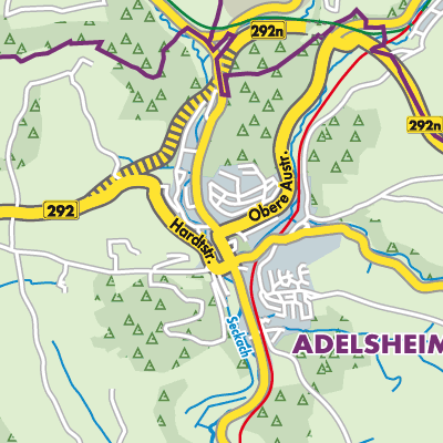 Übersichtsplan Adelsheim