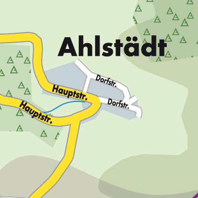 Stadtplan Ahlstädt