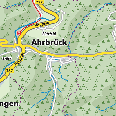 Übersichtsplan Ahrbrück