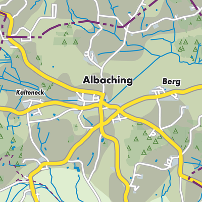 Übersichtsplan Albaching