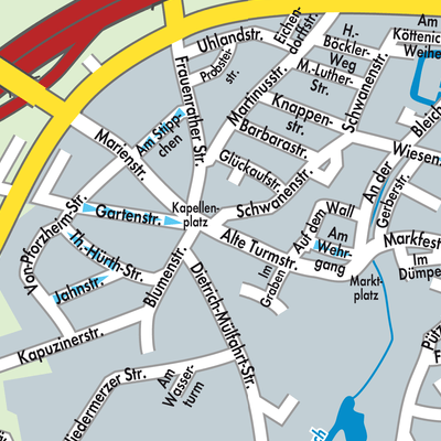 Stadtplan Aldenhoven