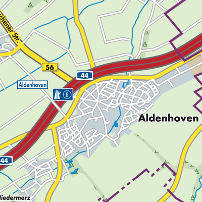 Übersichtsplan Aldenhoven