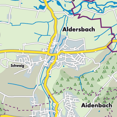 Übersichtsplan Aldersbach
