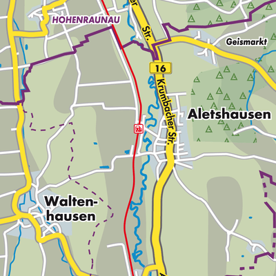 Übersichtsplan Aletshausen