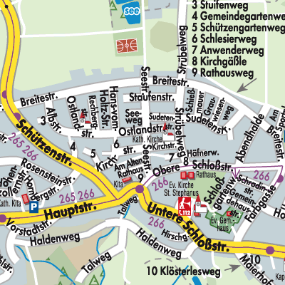 Stadtplan Alfdorf