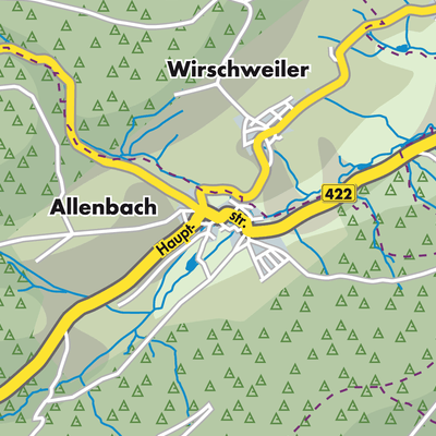 Übersichtsplan Allenbach
