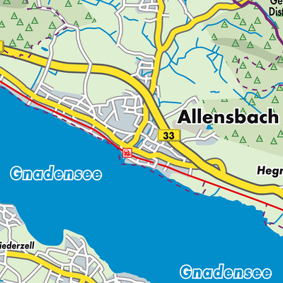 Übersichtsplan Allensbach
