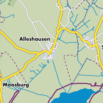 Übersichtsplan Alleshausen