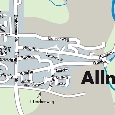 Stadtplan Allmannshofen