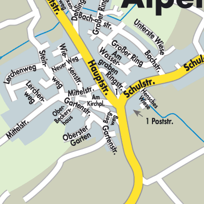 Stadtplan Alpenrod