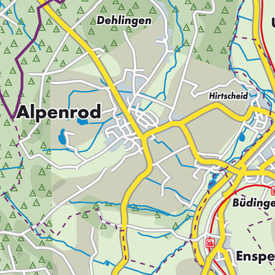 Übersichtsplan Alpenrod