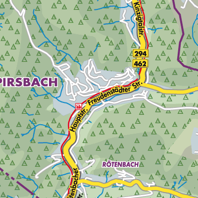 Übersichtsplan Alpirsbach