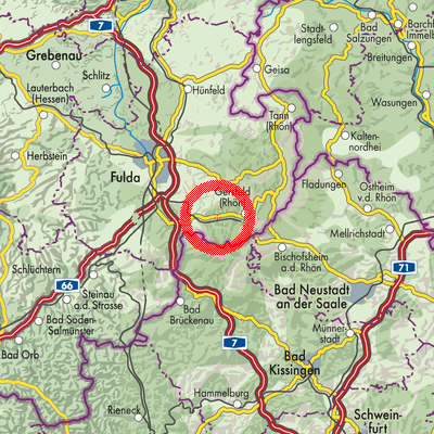 Landkarte Altenfeld