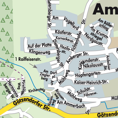 Stadtplan Ammerthal