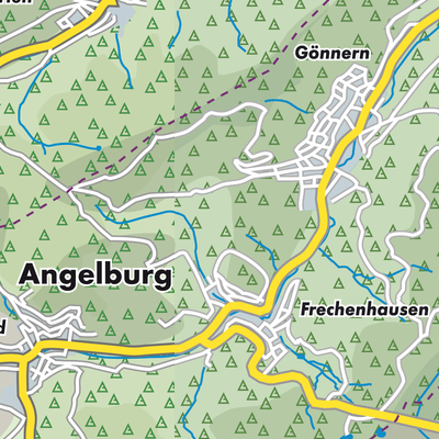 Übersichtsplan Angelburg