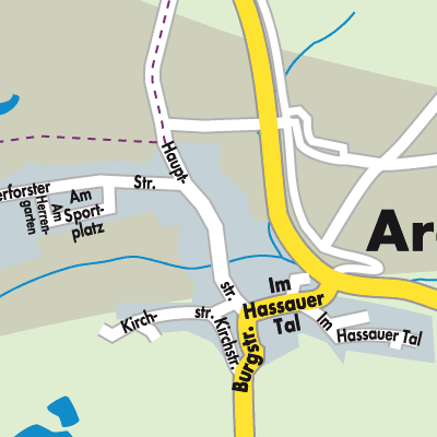 Stadtplan Arenrath