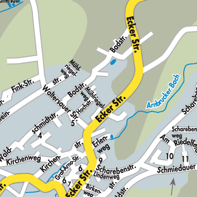 Stadtplan Arnbruck