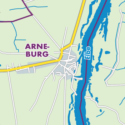Übersichtsplan Arneburg