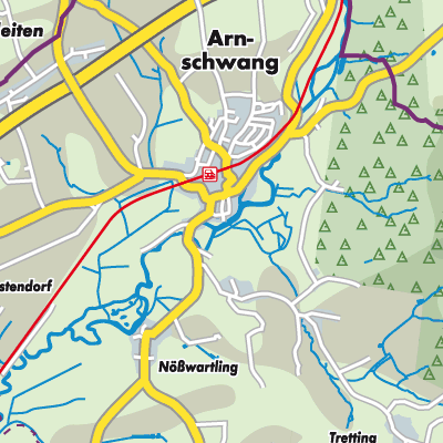 Übersichtsplan Arnschwang