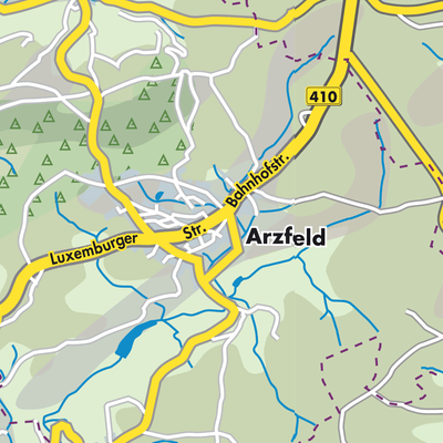 Übersichtsplan Arzfeld