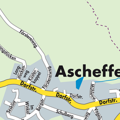 Stadtplan Ascheffel