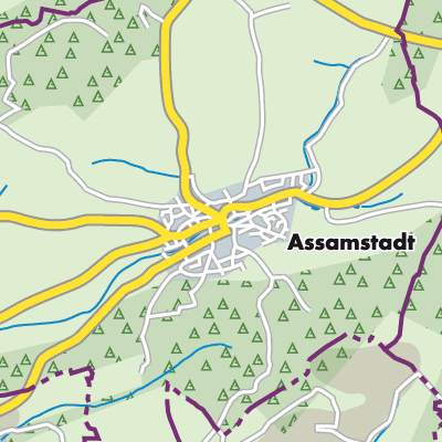 Übersichtsplan Assamstadt