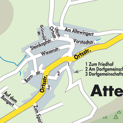 Stadtplan Attenhausen