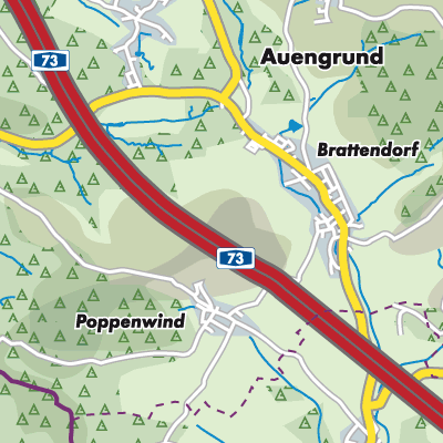 Übersichtsplan Auengrund